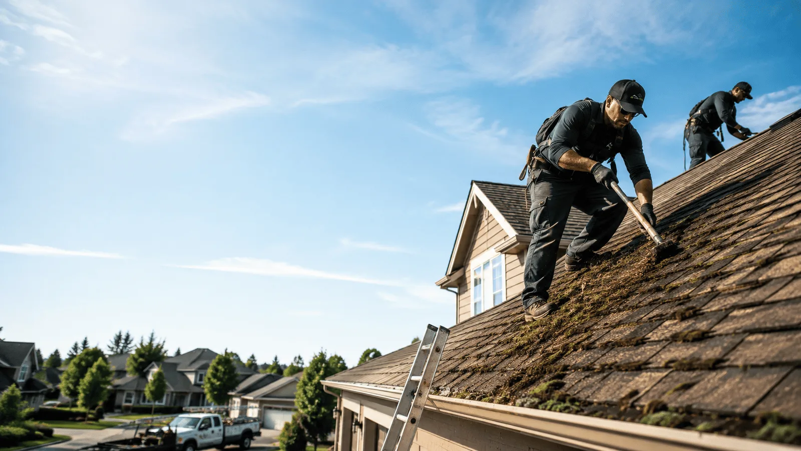 Roof Moss Removal in Bronston, KY near me